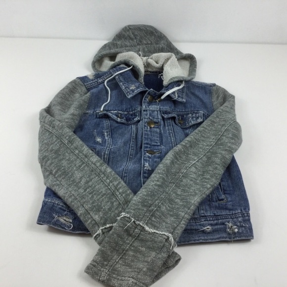 SOLD - FP Distressed Denim Jacket NWOT - Picture 2 of 5